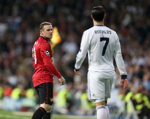 拳王教练提议鲁尼与C罗进行一场拳击赛，太阳报报道称此举将引发全球瞩目。