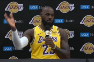 詹姆斯：我依然深爱着比赛，这份热情让我得以继续征战，我也享受不断挑战自我的过程。