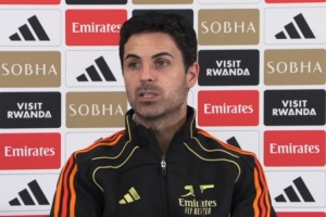 阿尔特塔表示，我们的胜率是最高的，在其他教练遇到这种情况时，球队已经夺冠了。