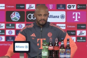 孔帕尼：金玟哉或将对阵法兰克福 斯坦尼西奇国际比赛日后回归赛场