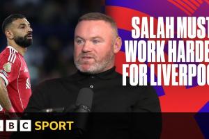 鲁尼：我质疑萨拉赫的职业精神，他因利物浦高价引进伊萨克维尔茨而不悦。