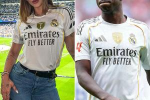 维尼修斯社媒晒与女网红共舞视频，该网红数日前曾现身伯纳乌。