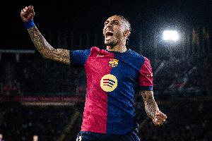 世体：拉菲尼亚缺席3场巴萨输掉2场，球队感念其领袖价值