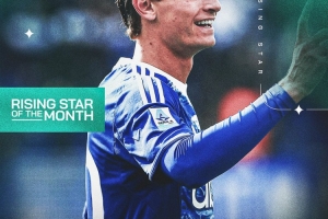 官方：帕斯荣膺意甲9月最佳U23球员，2场2球2助数据闪耀，连续两月当选