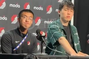 小吧专访杨瀚森：谈本场比赛意义——与库里、追梦同场竞技，感觉有些不真实