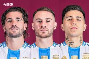 众星闪耀！詹俊晒出阿根廷等6国中场阵容：这六支队伍的中场三人组，实力对比谁更胜一筹？