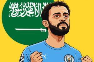 据外媒报道，B席已与沙特方面进行正式会谈，沙特方面为其提供了一份3500万至4000万欧元的年薪合同。