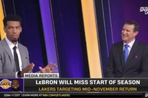 丹尼-格林：詹姆斯已41岁并打破无数纪录，我认为他不会在乎最佳阵容的评选。