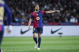 巴萨后卫埃里克曾一度濒临离队，本赛季凭借出色的发挥已成功坐稳主力位置。