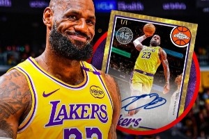 终于要来了！詹姆斯效力湖人时期的签名球星卡即将正式发售！