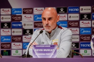 穆斯卡特：球队亚冠状态持续向好，古斯塔沃的缺席确有影响