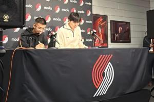 杨瀚森评价首秀：这是一次全新的高强度体验，需要调整自己的站位位置，并从中总结不足之处。