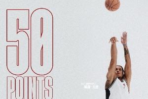 魔神降临！戈登50分完美演绎“Be Water”哲学，攻势如潮水般汹涌澎湃。