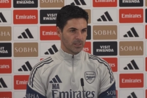 塔帅：马丁内利仍缺阵 希望哈弗茨、厄德高等人能在北伦敦德比复出