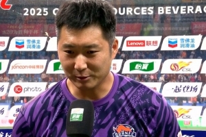 韩镕泽赛后表示，胜利源于全队上下的奋力拼搏，并感谢球迷一年来的鼎力支持。
