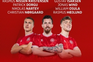 丹麦公布世预赛大名单：小舒梅切尔与埃里克森领衔，霍伊伦、多尔古入选