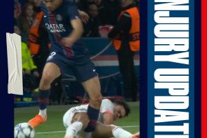 伤病分析师指出，阿什拉夫可能遭遇腓骨骨折并伴有重度踝关节扭伤，伤情极为严重。