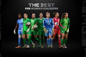 FIFA年度最佳女足门将候选名单公布：汉普顿、科尔、恩德勒入选