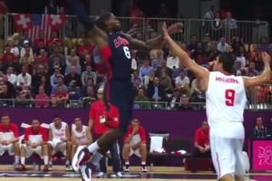 你们是不是都快忘了巅峰詹姆斯打奥运会是什么样子