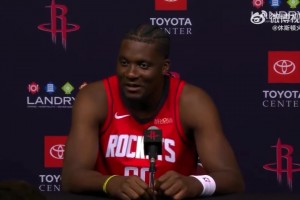 卡佩拉：第一次和谢泼德交手时，他连续投进了差不多10个球