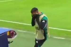 赛后萨拉赫：我这辈子从未在这样的氛围下踢过球，噪音震耳欲聋