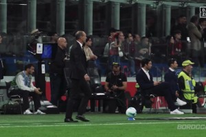 现场原声！阿莱格里场边大声叫着莱奥的名字