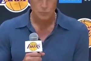 佩林卡休赛期曾言：我们会尊重老詹的决定，如果他有机会在湖人退役会很好