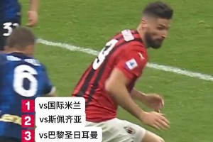 吉鲁米兰生涯五佳球❤️