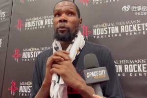 杜兰特：谢泼德在攻防两端的侵略性，让我们真正形成了整体合力