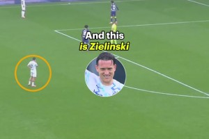 通暗号！国米官推：泽林斯基世界波前已与恰球王眼神交流